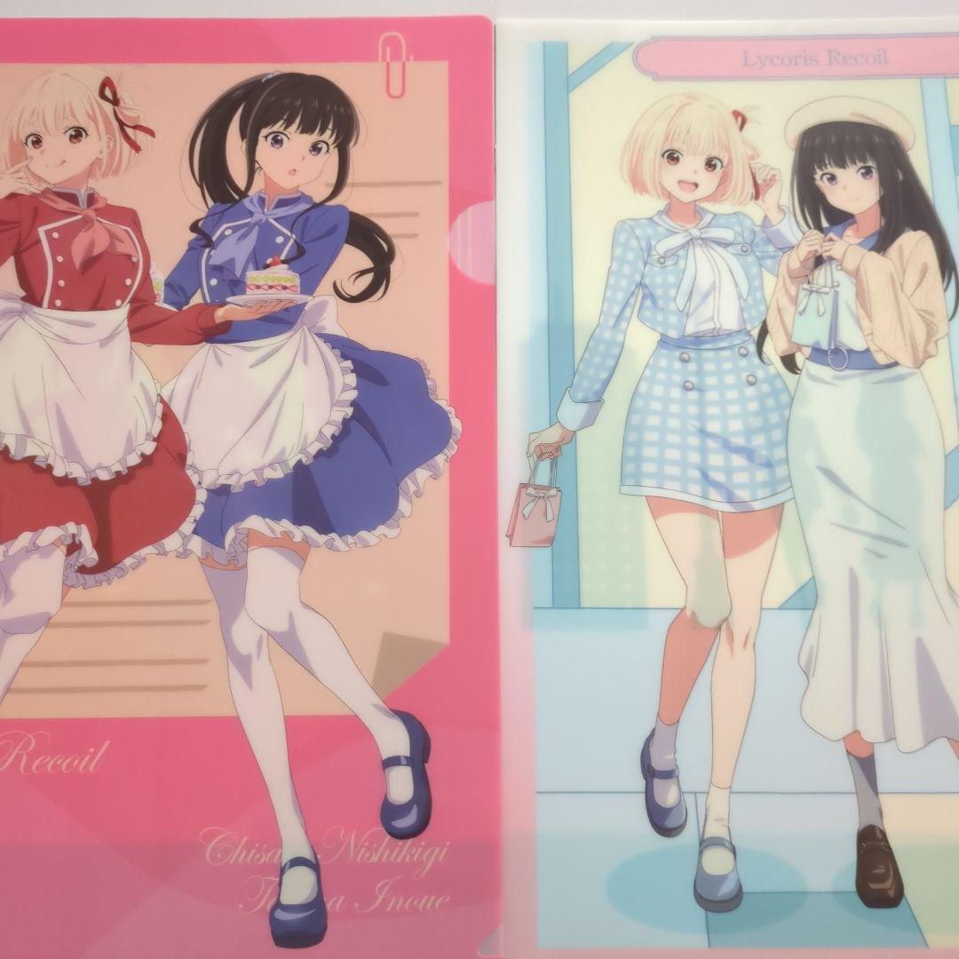 リコリスリコイル 展錦木千束井上たきな限定クリアファイル18種セット