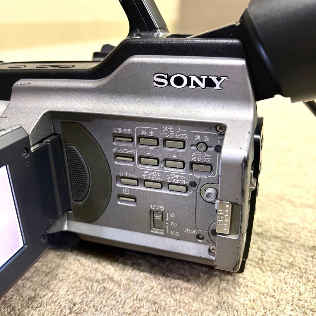 【動作OK】SONY MiniDVビデオカメラ DCR-VX2100
