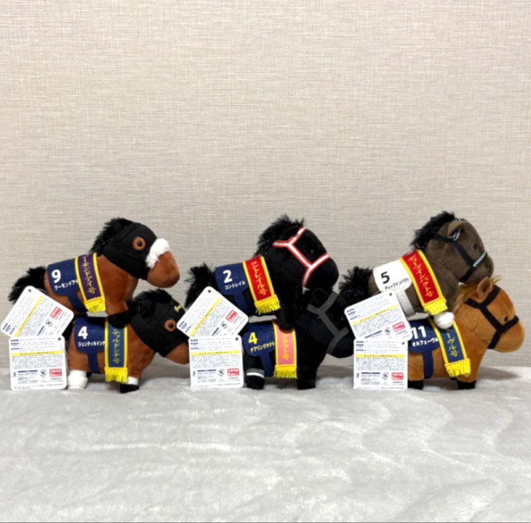【新品】サラブレッドコレクション マスコットボールチェーン5｜全６種コンプセット