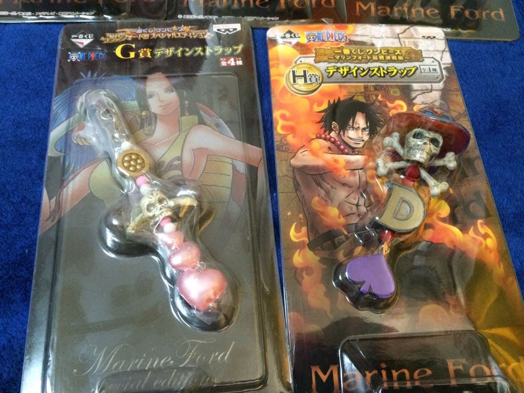 ワンピース デザイン ストラップ 1番くじ 5個セット