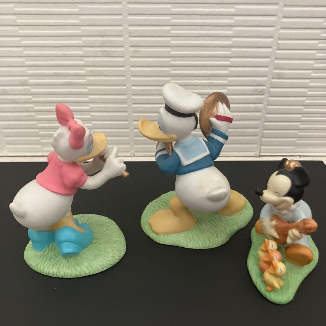 ディズニー 陶器置物 フィギュアリンワールド オーケストラ 音楽隊