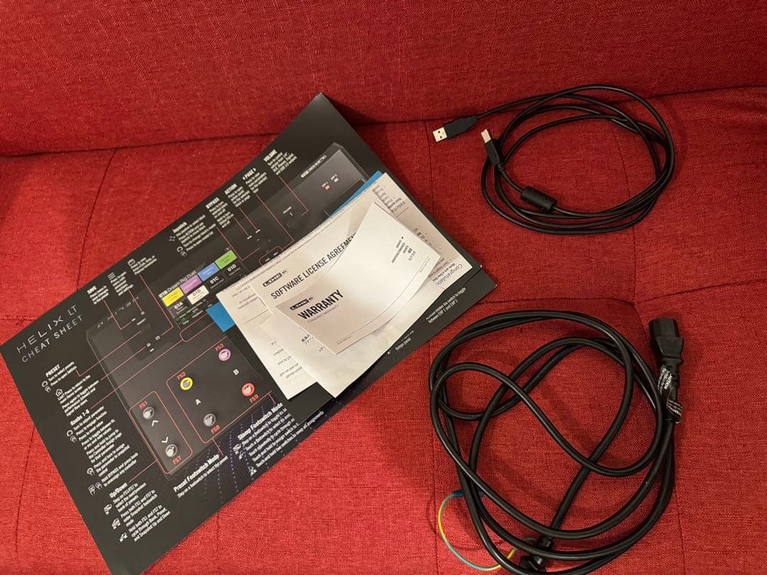 【送料込み】Helix LT ギター ベース エフェクター　美品　LINE6