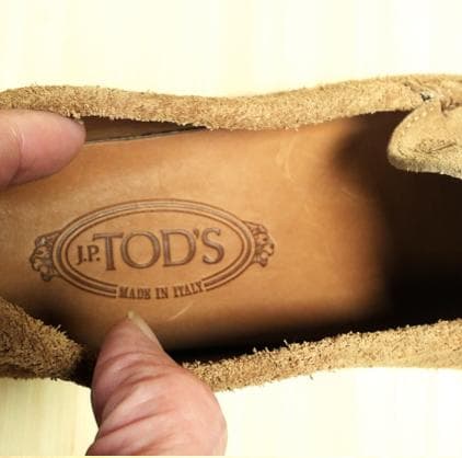 【値引き】トッズ TOD'S ドライビングシューズ　モカシン　スウェード