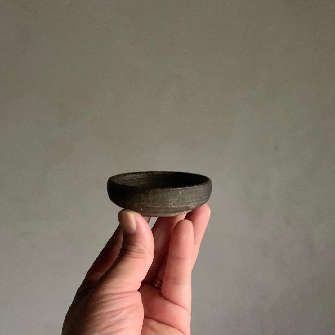 信楽 平盃 盃 酒器 ぐい呑み 古美術 古道具 アンティーク