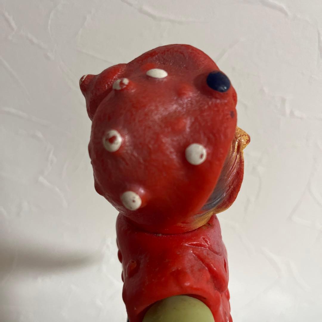 ⚠️貴重・当時物仮面ライダーキノコモルグミニソフビ珍色旧バンダイ