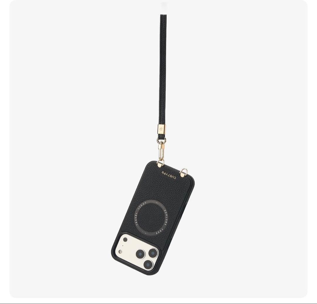 custype iPhone17 Proケース ブラック