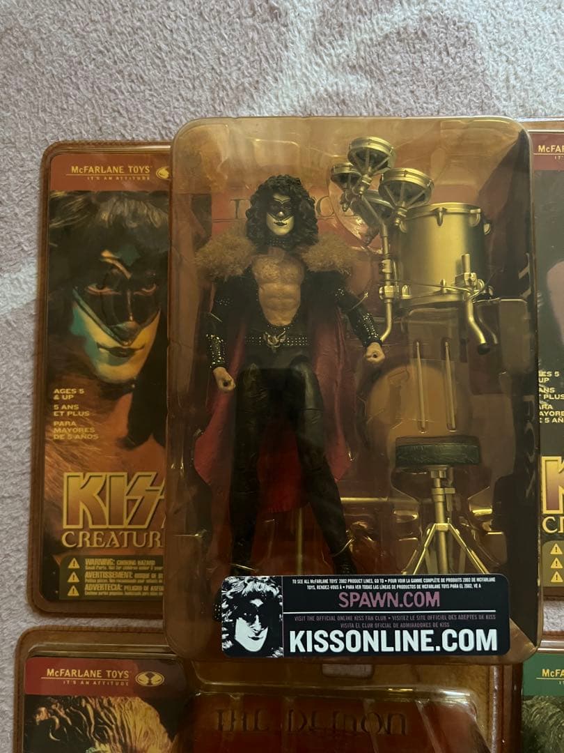 【希少】【未開封】KISS マクファーレン　クリーチャーズ　フィギュア