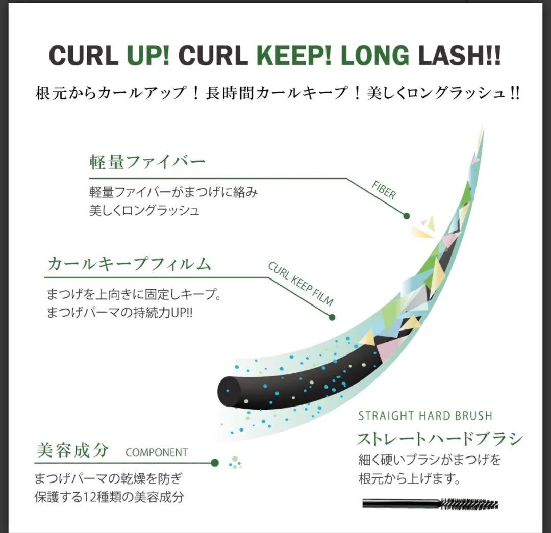 パンヌ カールアップマスカラ　ブラック　7ml✖️10本