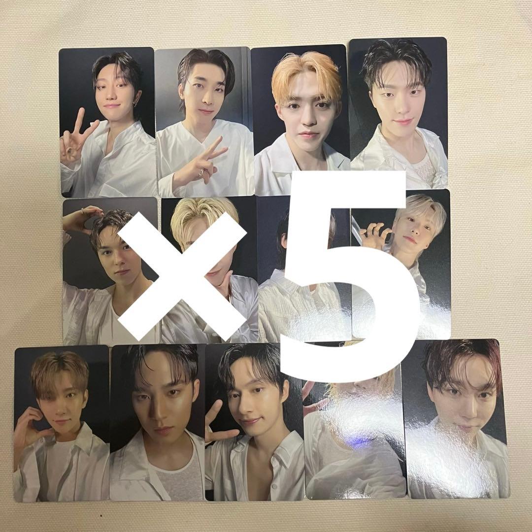 セブチ SPILL THE FEELS タワレコ トレカ 13種 コンプ ×5