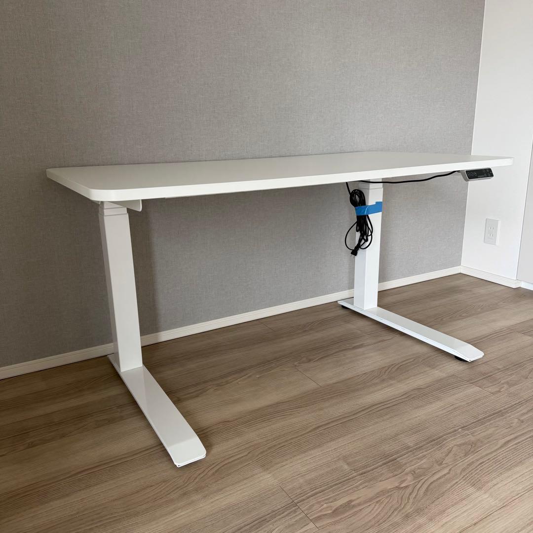 【Raki】FlexiSpot E7 pro 電動昇降デスク ホワイト