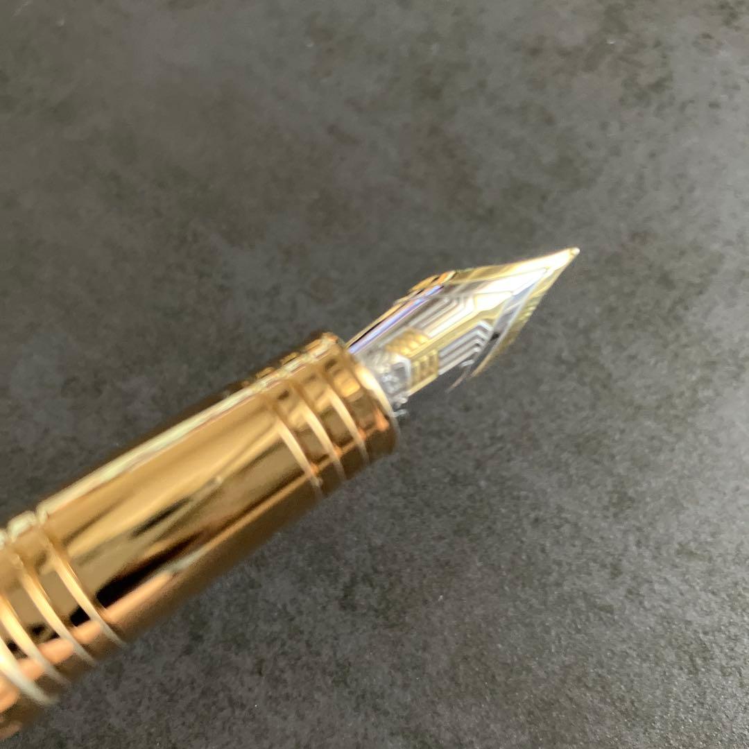PARKER 万年筆 75 insignia ボールペンセット 14K G.P Parker 75
