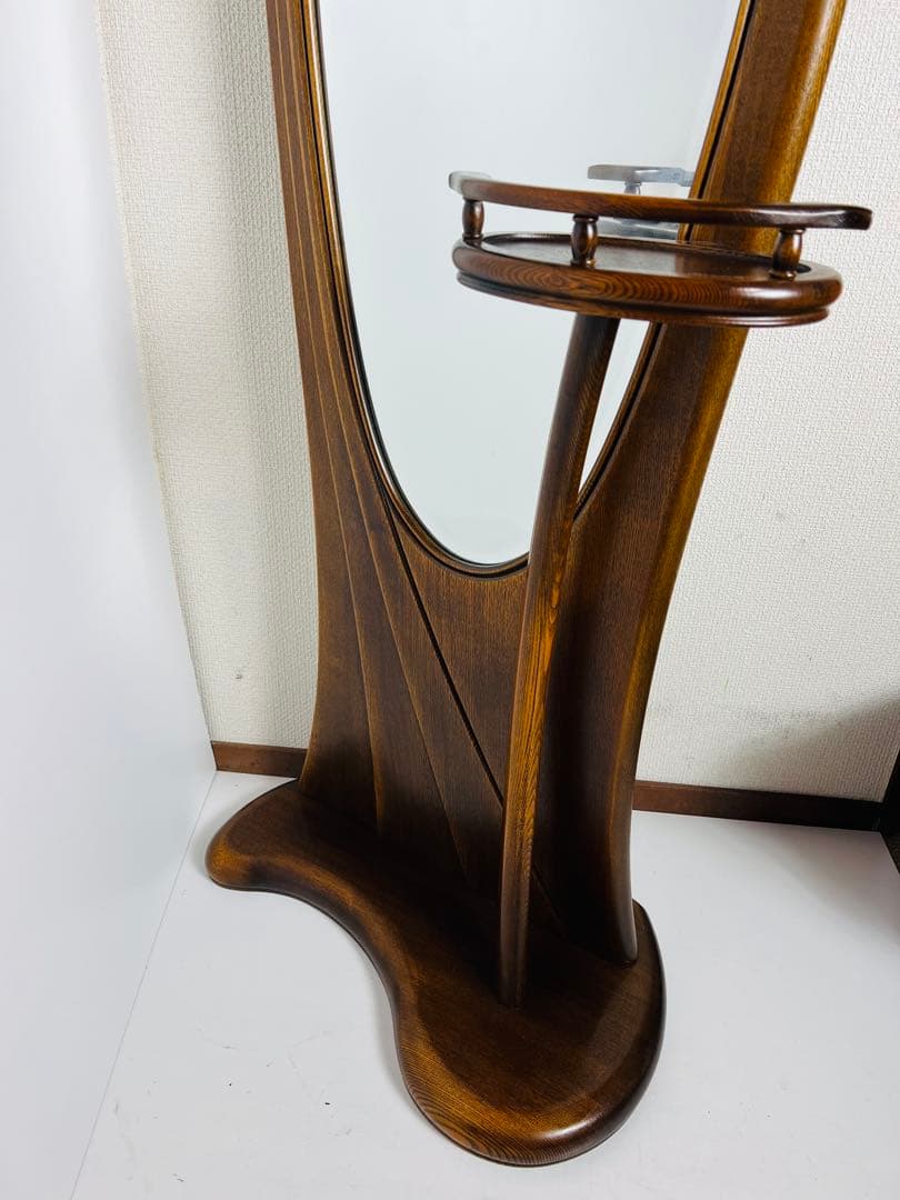 良品 幅60 松永工房 姿見 スタンディングミラー 自立ミラー おしゃれ