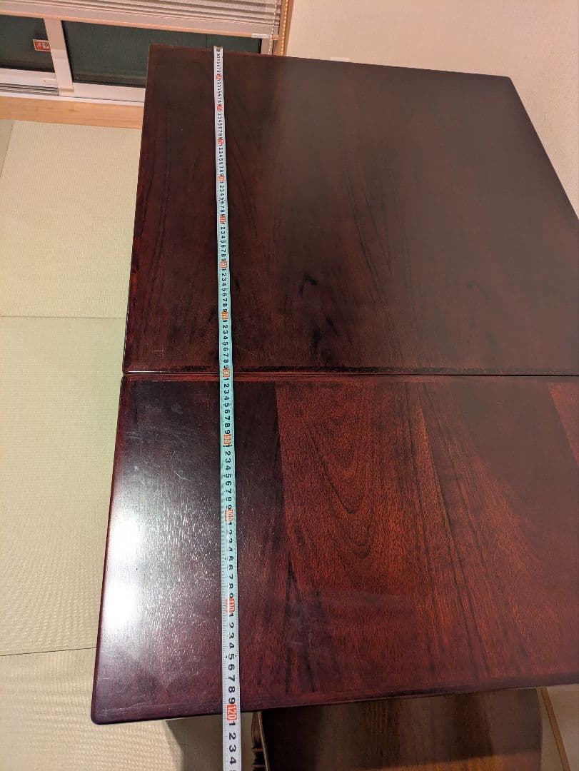 【オールド カリモク】バタフライテーブル ダイニングテーブル 折たたみ式 廃盤品