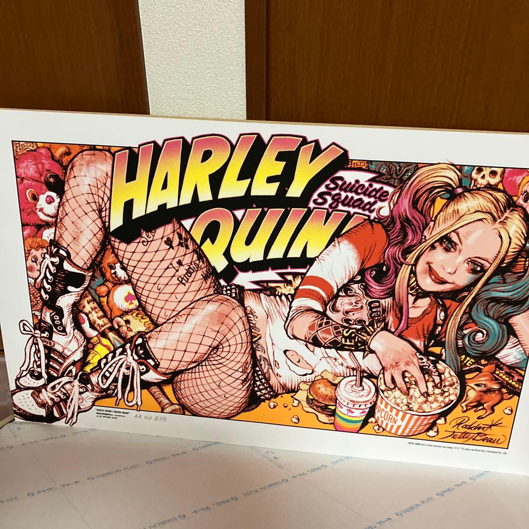 魔*O様 ロッキンジェリービーン HARLEY QUINN ポスター