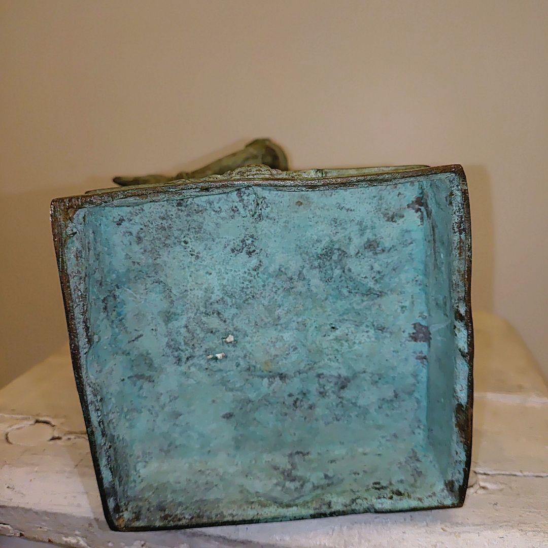 青銅 牛頭人型 彫刻 約28cm チベット仏教の牛頭法王 - メルカリ