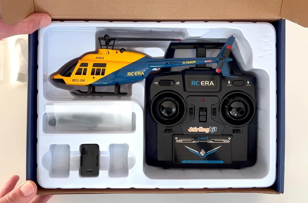 ERA A60 ラジコンヘリコプター 2.4G 6軸ジャイロスコープ hoby