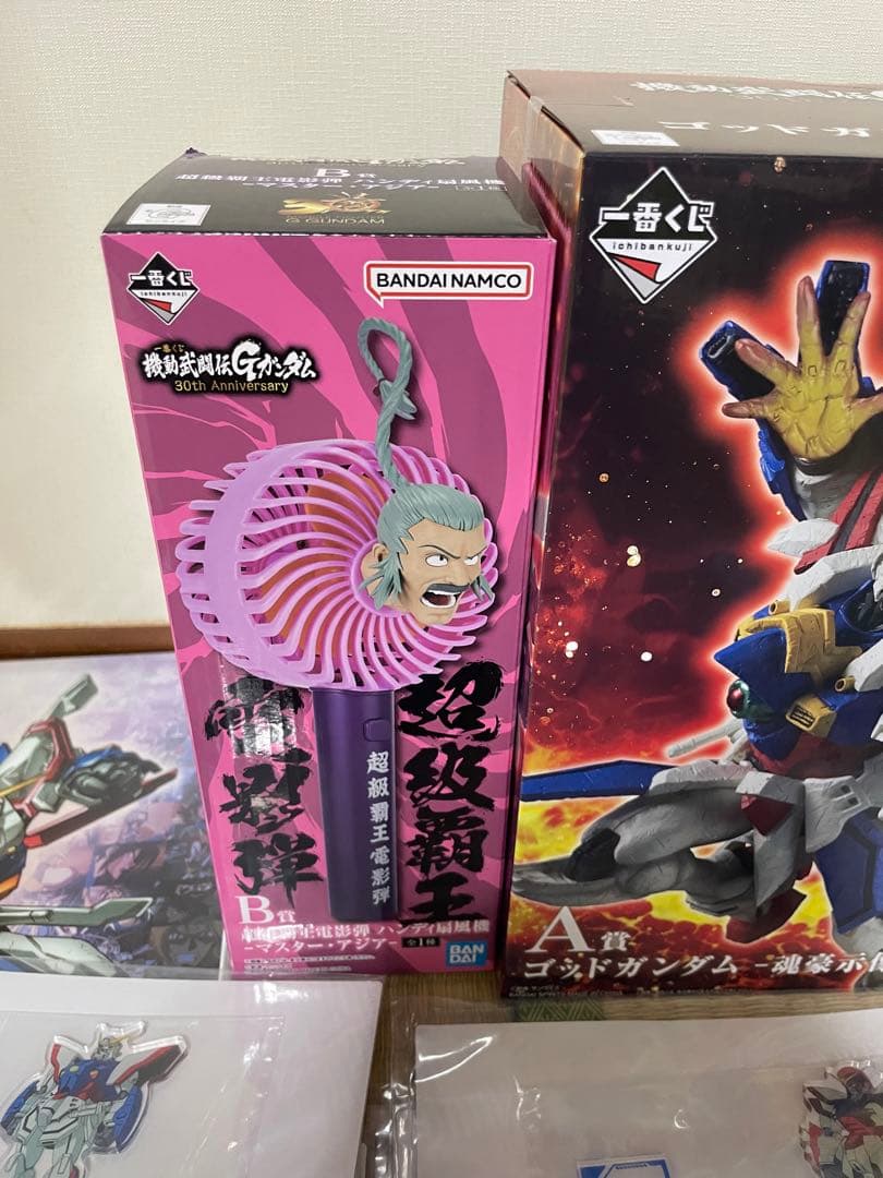 値下げ‼️一番くじ！機動武闘伝Gガンダム30thA賞 B賞D賞E賞F賞