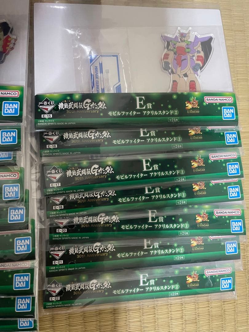 値下げ‼️一番くじ！機動武闘伝Gガンダム30thA賞 B賞D賞E賞F賞