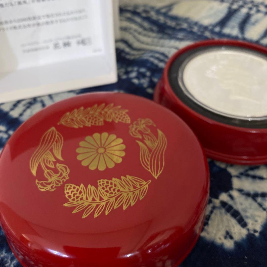 銀貨　秋篠宮家　越前塗ケース　5トロイオンス155.5g銀999 証明書付