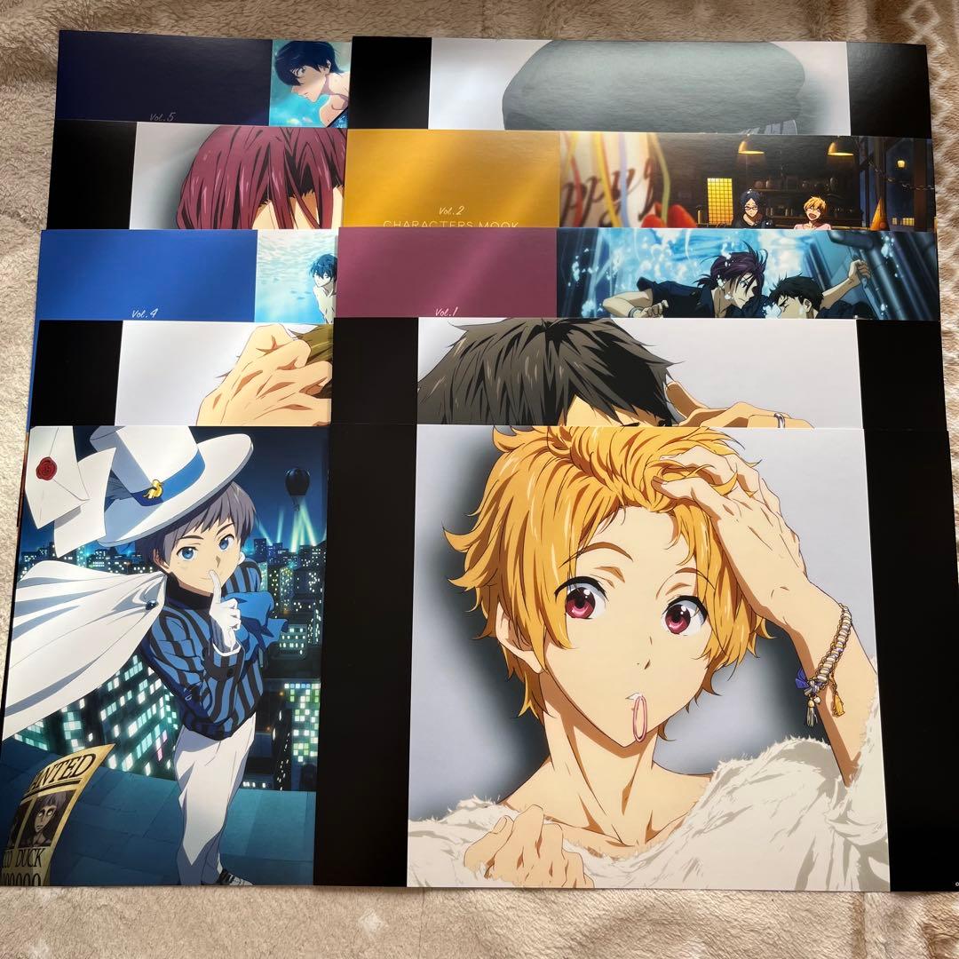 Free! CHARACTERS MOOK VISUAL FRAME