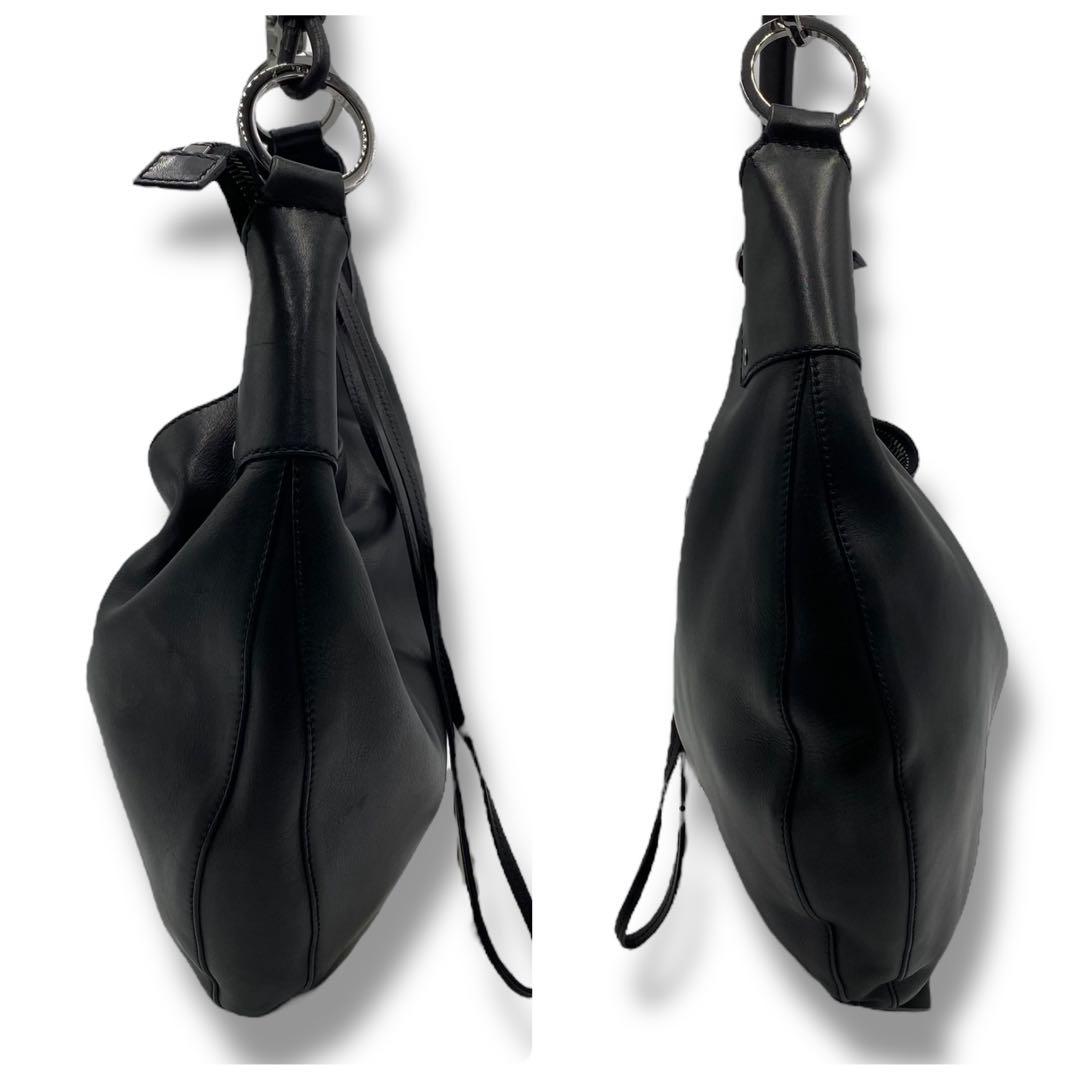 美品 GUCCI レザー archive Y2K GG バッグ ショルダー 希少