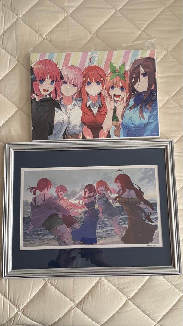 五等分の花嫁　応募者限定　B4キャンパスボード、メタリック複製原画 応募者全員サービス】 五等分の花嫁 メタリック複製原画(B4サイズ