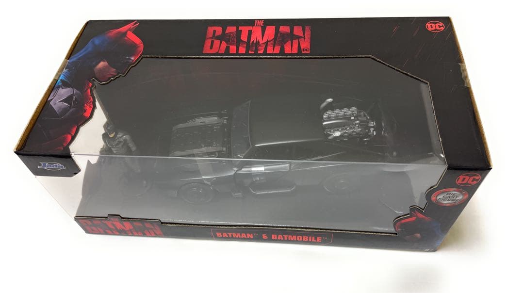 【未開封品！】Jada ザ・バットマン バットモービル 1/24 スケール JADATOYS 1:24 2022 THE BATMAN BATMOBILE W/BATMAN バットモービル