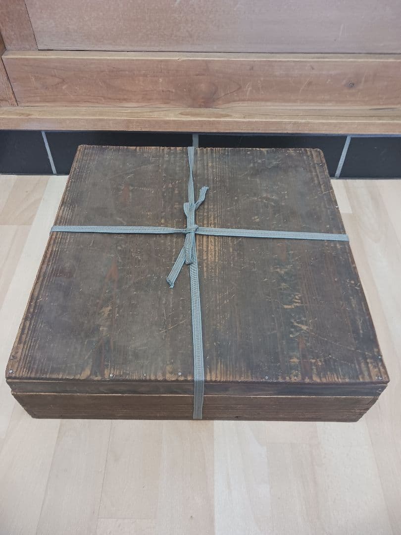 時代物 江戸期 蛸唐草 大皿 二重渦福 時代箱付 ほぼ無傷