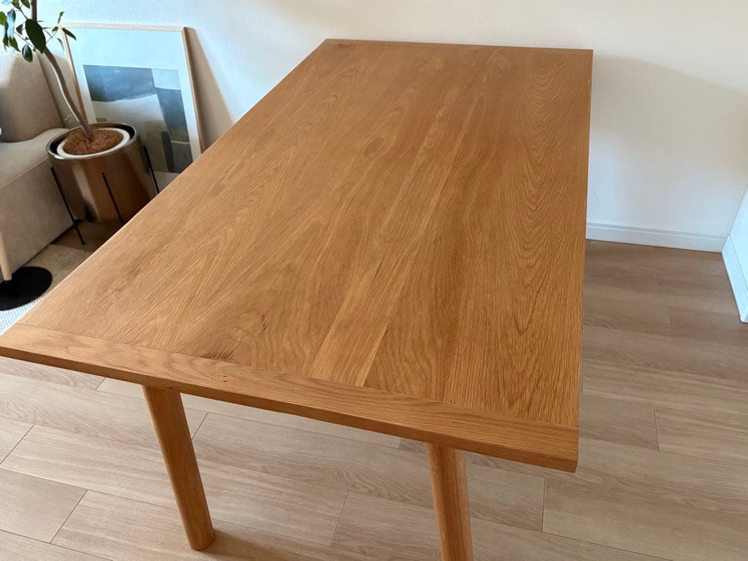 ダイニングテーブル AMOCC 小林幹也 ホワイトオーク 幅150cm