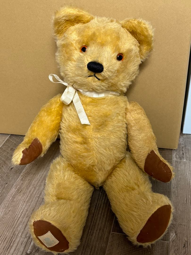 アンティークベア チャドバレー テディベア チャドバレー社小首をかしげたテディベア イギリスアンティーク雑貨