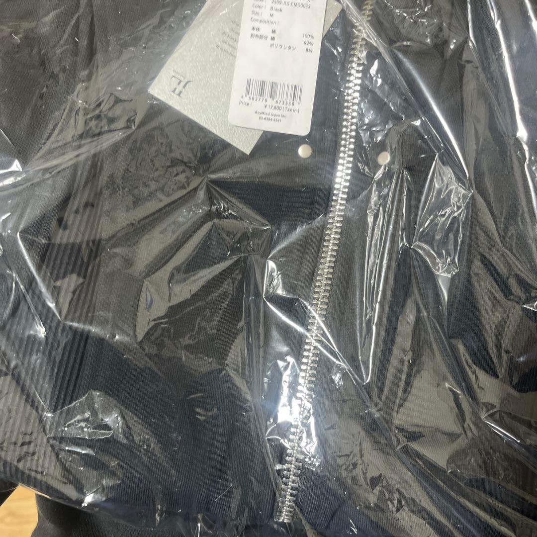 トップス jentlouis Fleece Lining Switching Zip M