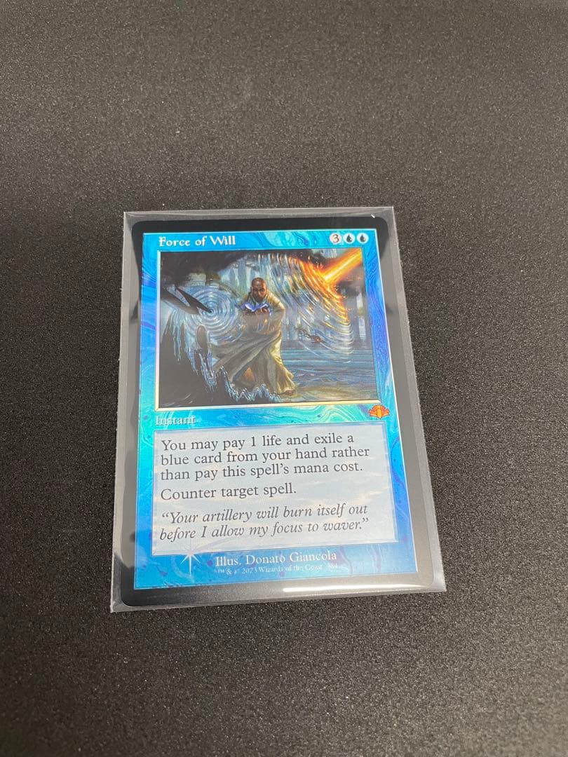 Foil □旧枠□《意志の力⁄Force of MTG force of will （