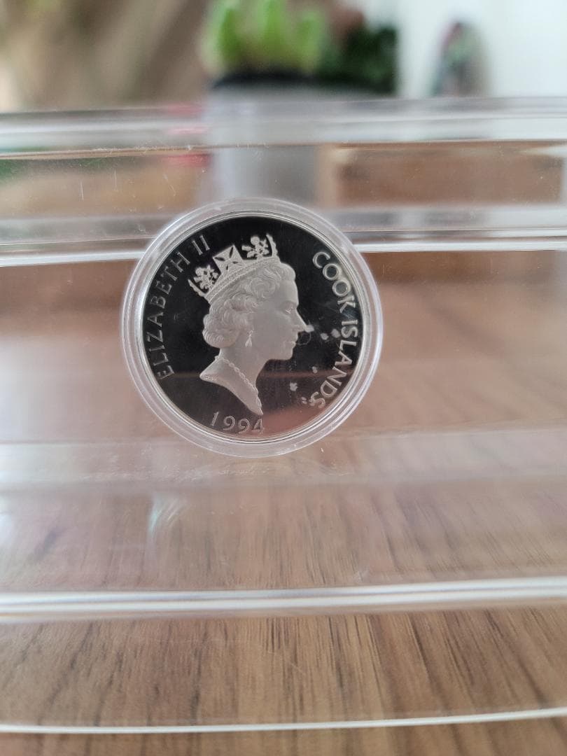 クック諸島 1976年 キャプテン・クック .925 銀貨 プルーフ - メルカリ