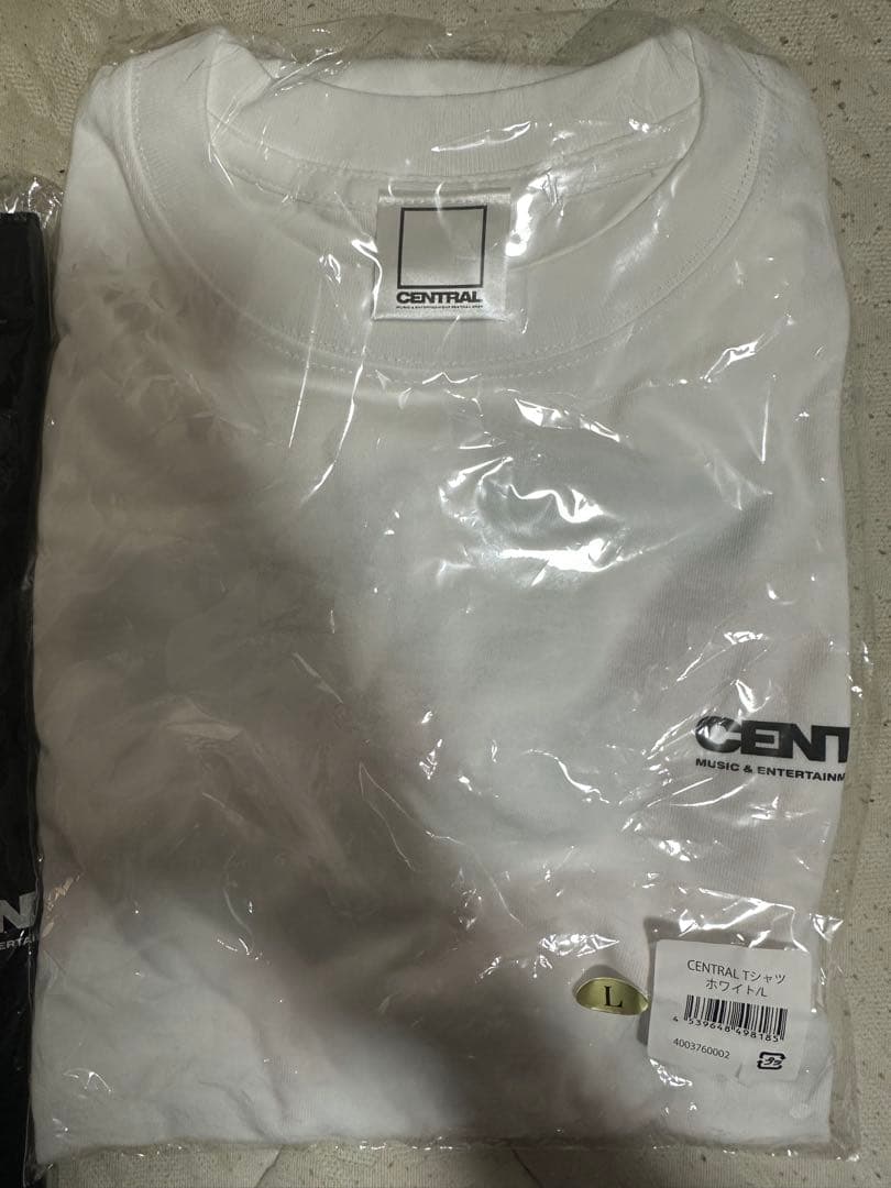 Lサイズ】CENTRAL FEST2025 オフィシャルTシャツ（WHITE）