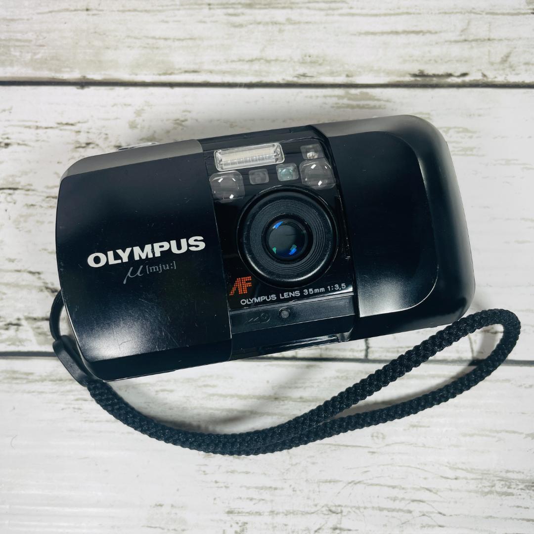 OLYMPUS コンパクトフィルムカメラ μ ［mju］PANORAMA C99253