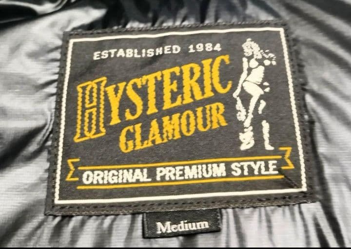 ヒステリックグラマー サークルガールダウンジャケット