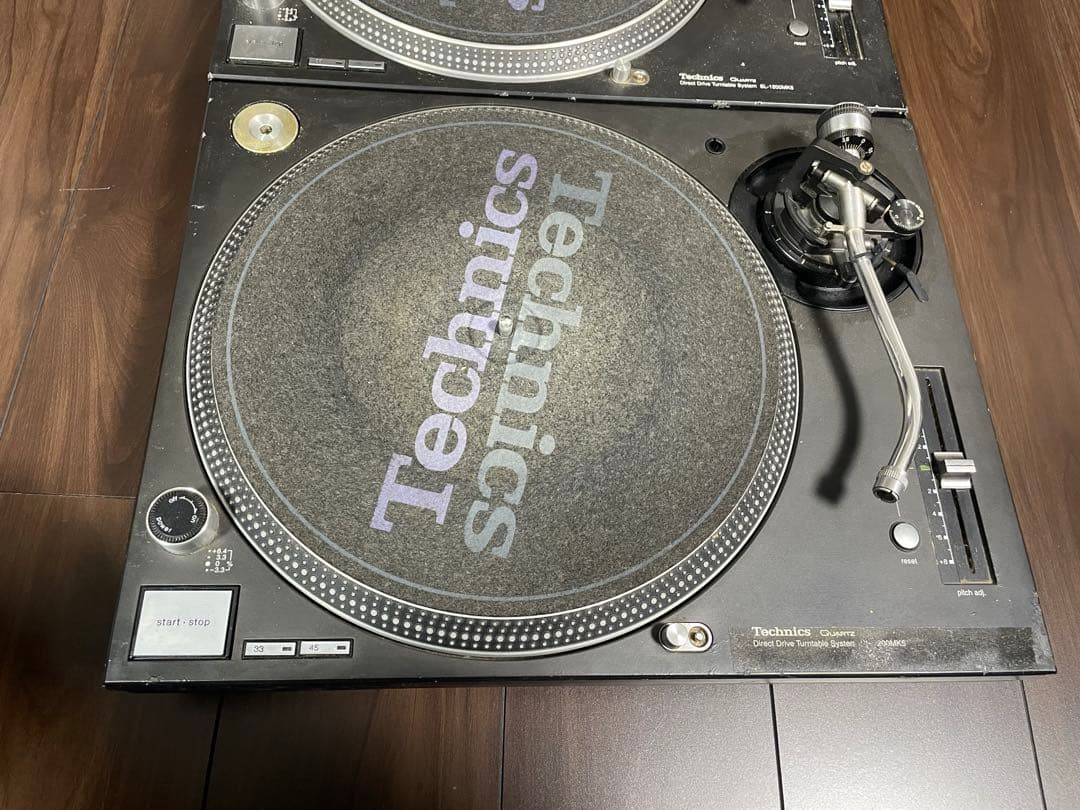 Technics SL-1200MK5 ターンテーブル SHURE M44G - メルカリ