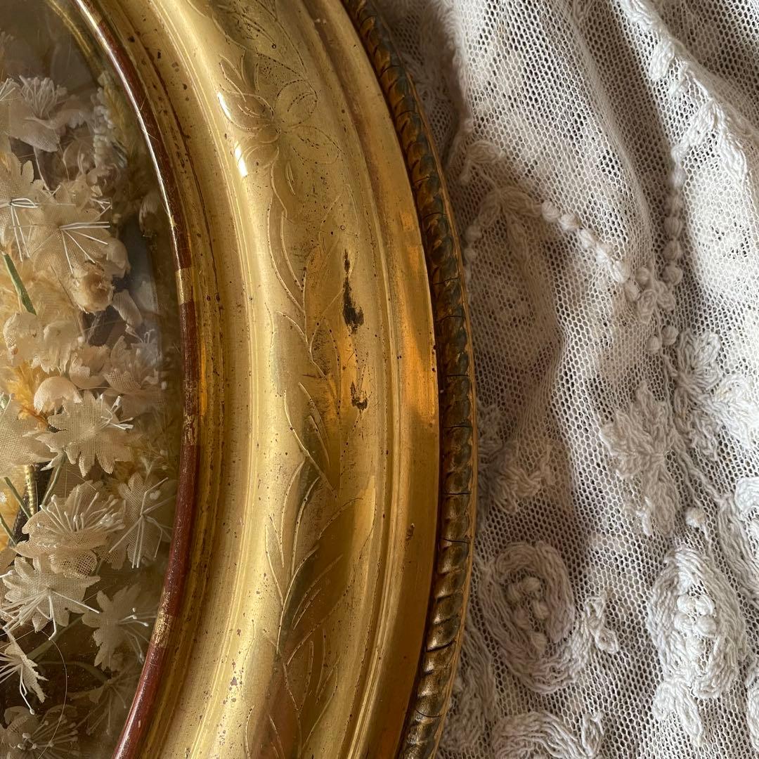 19世紀アンティークルリケール遺髪物 - メルカリ