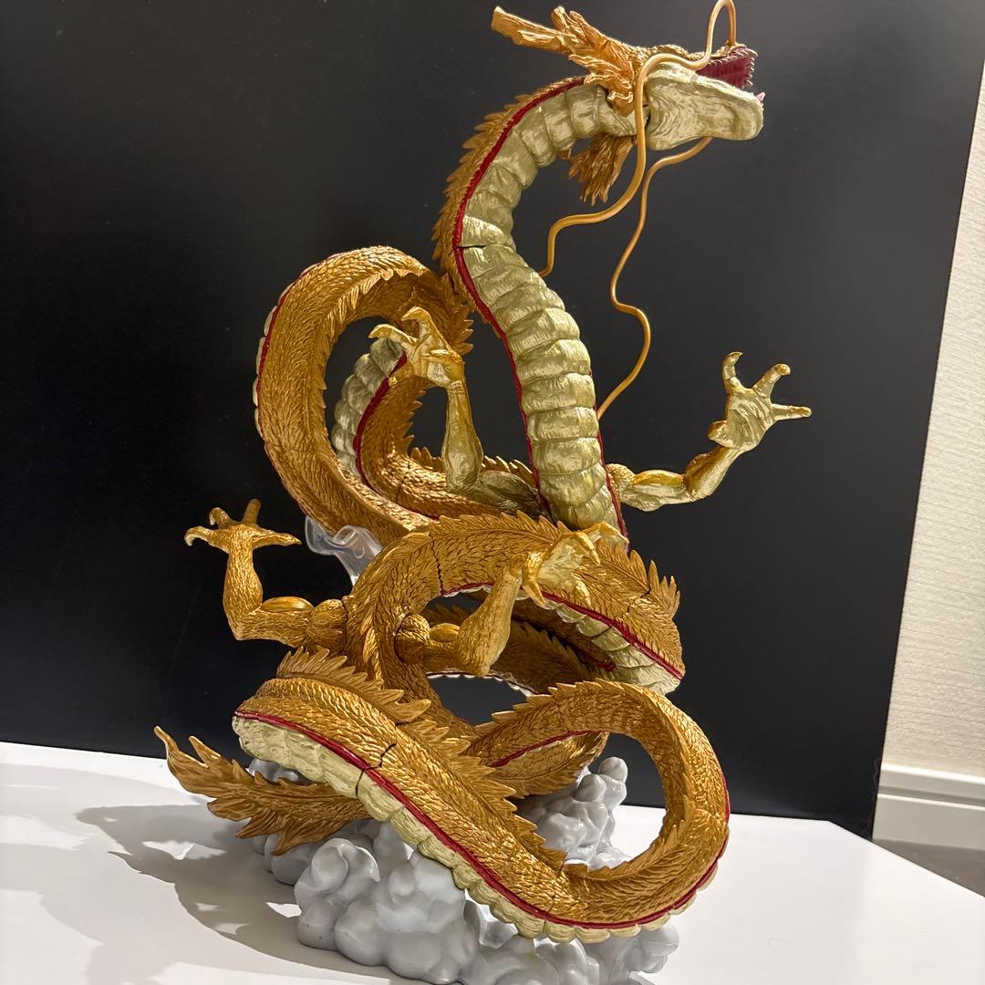 M*L様 ドラゴンボール フィギュア、神龍フィギュア、ゴールドフィギュア