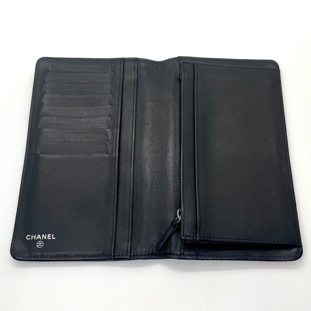 シャネル セブルガライン 二つ折り財布