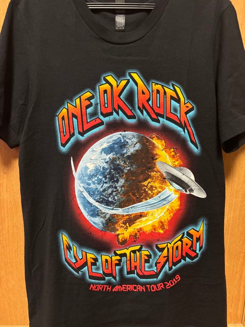 ONE OK ROCK Eye of the storm 北米ツアー限定Tシャツ