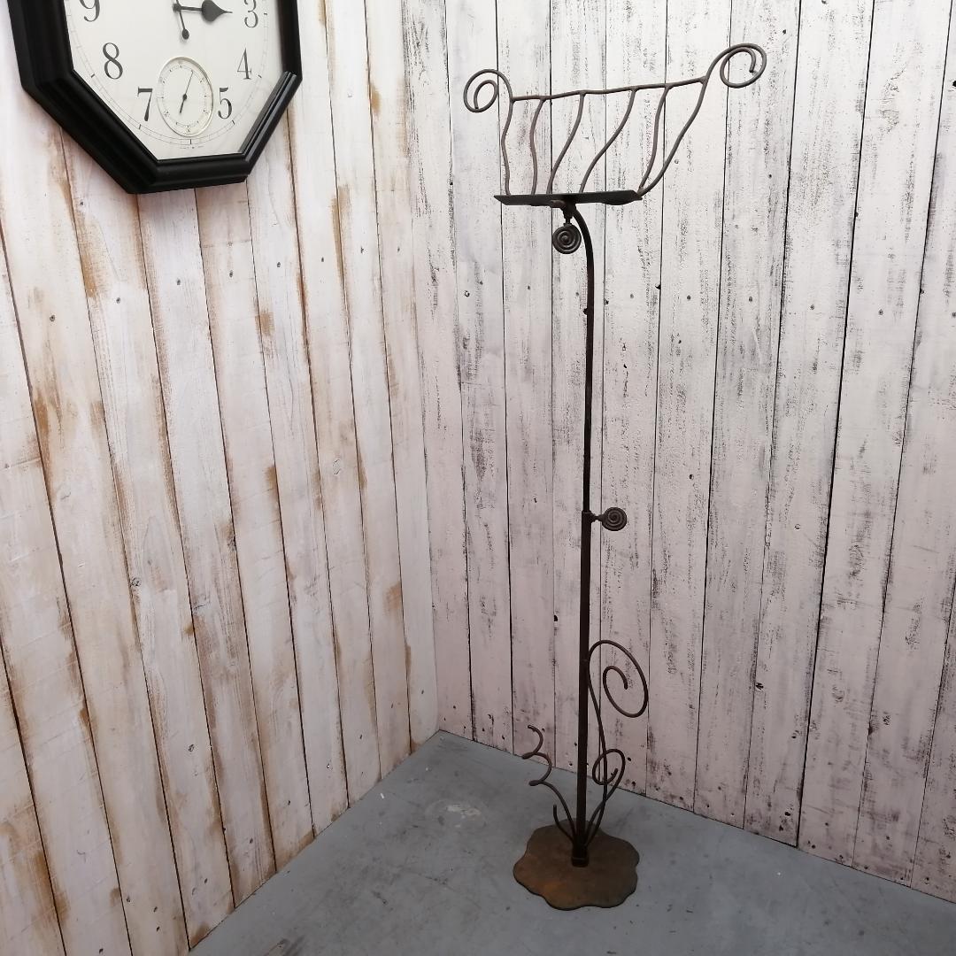 アイアンスタンド アンティーク シャビー 看板 メニュー ディスプレイ