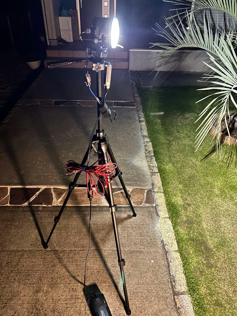 灯火採集 ライトトラップ 紫外線放出加工 55W 三脚付 8mシガー電源