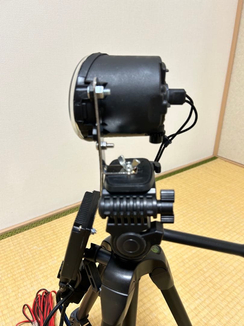 灯火採集 ライトトラップ 紫外線放出加工 55W 三脚付 8mシガー電源