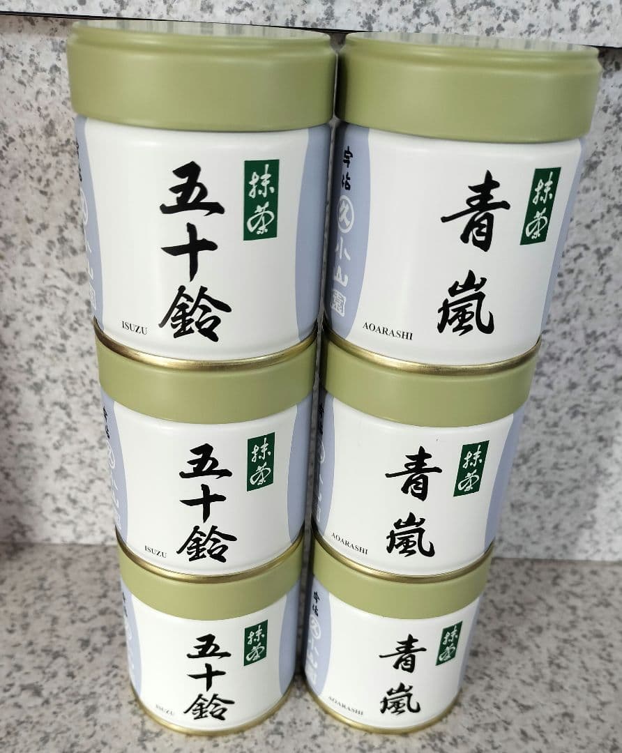 丸久小山園抹茶五十鈴、青嵐
