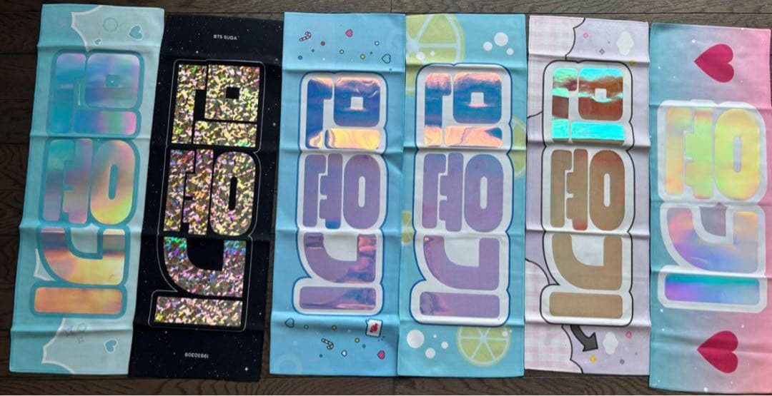 BTS SUGA うちわ フラッグ スローガン まとめ売り ☆おまけあり