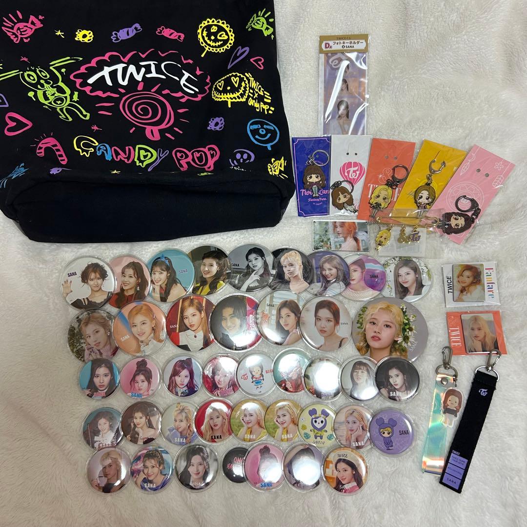 TWICE サナ グッズセット 痛バッグ 【公式通販】 TWICE サナ 痛バ