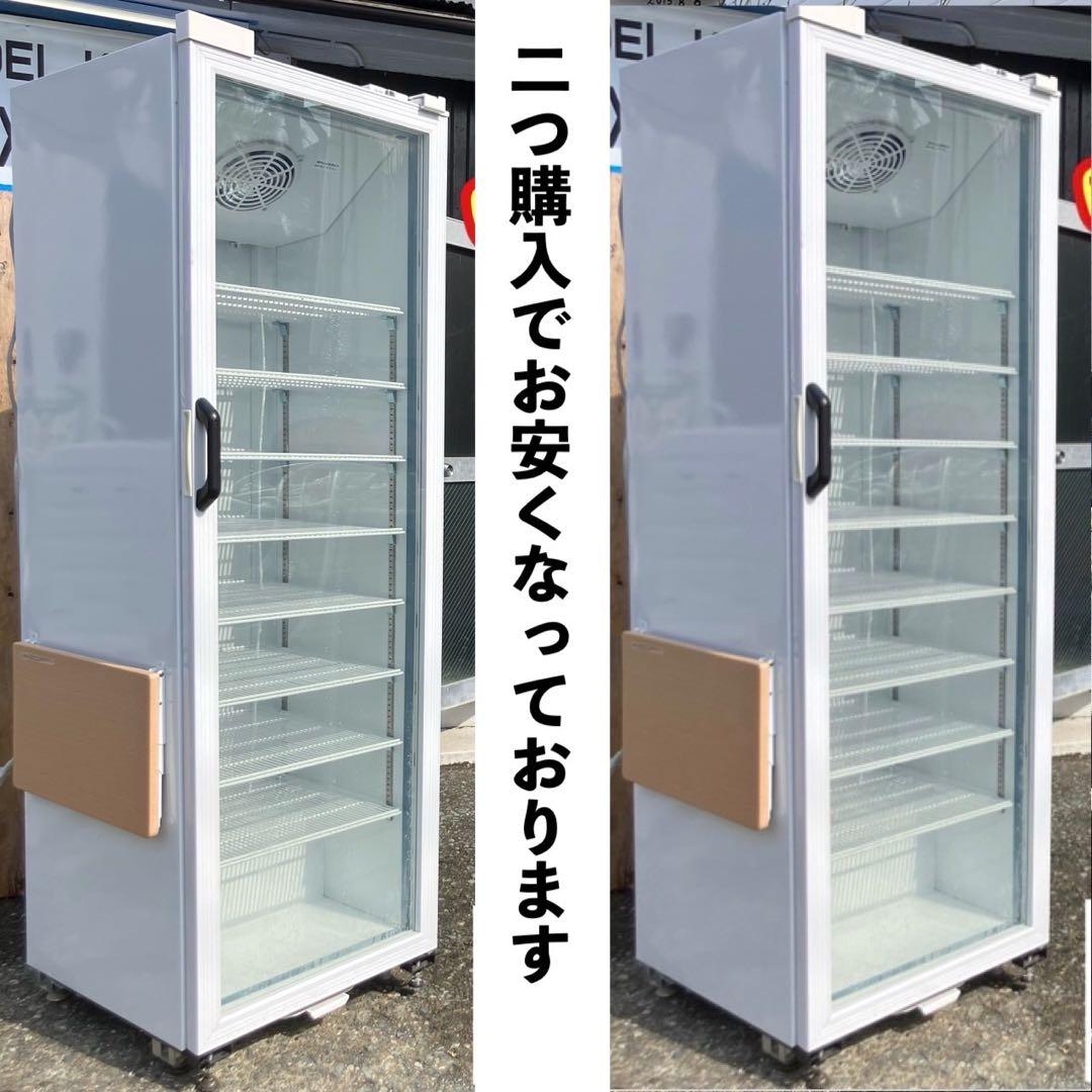 大阪配送無料28日29日午前のみ冷蔵ショーケース2台設置時協力あり省エネ