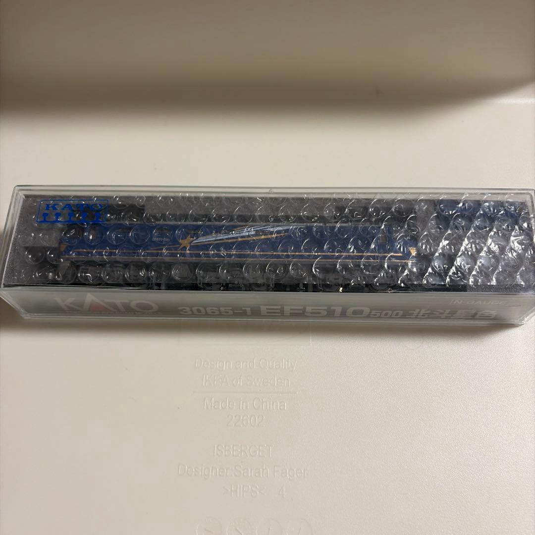 鉄道模型　Nゲージ　KATO 3065-1 EF510 北斗星色　緑碍子