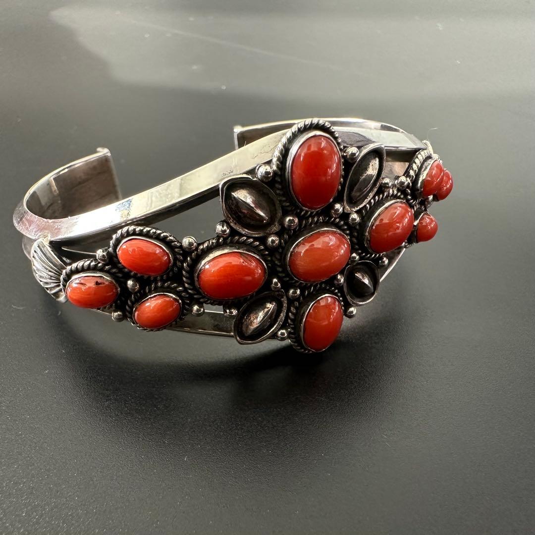 Steve arviso コーラル ヘビーゲージ バングル